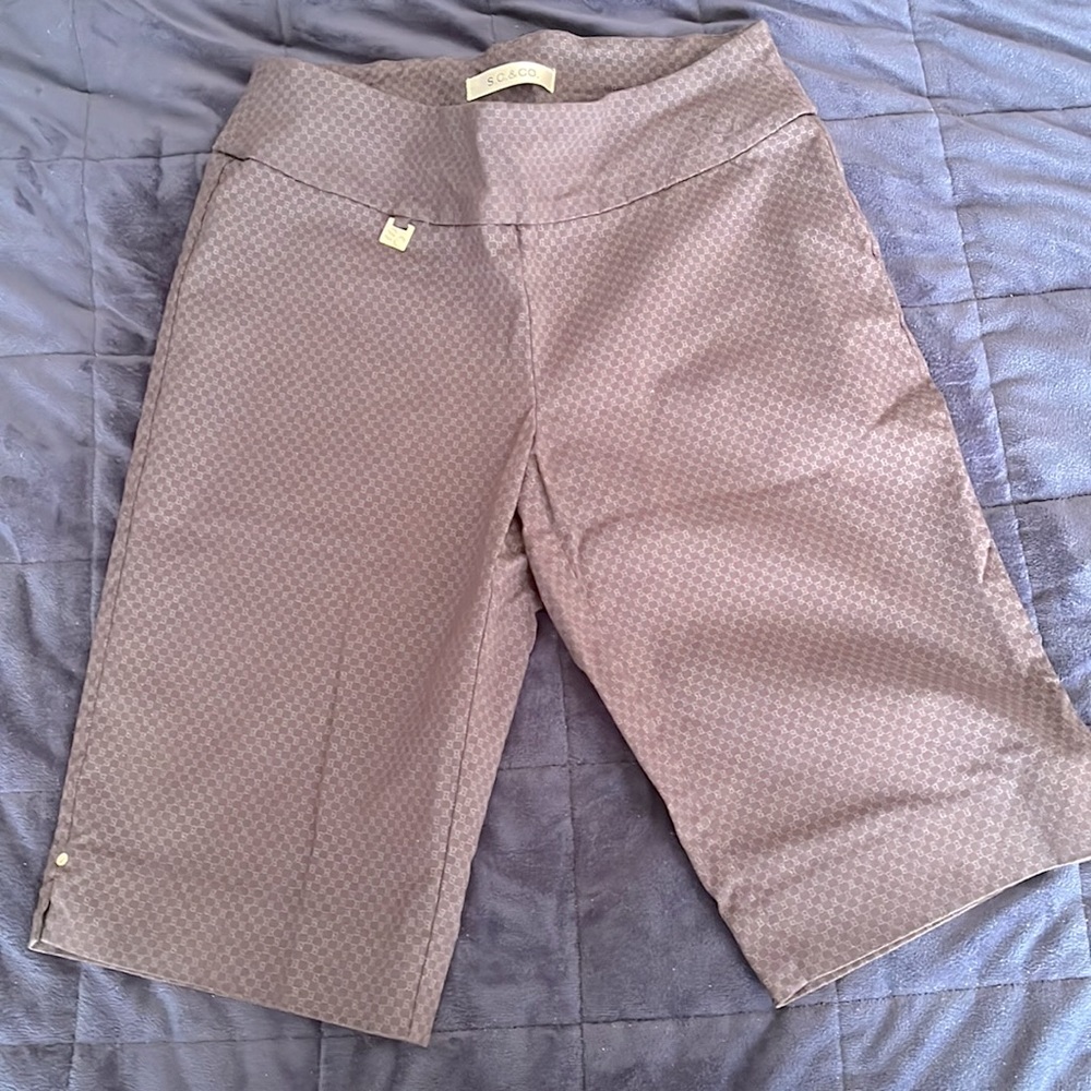 SC & Co blue patterned shorts